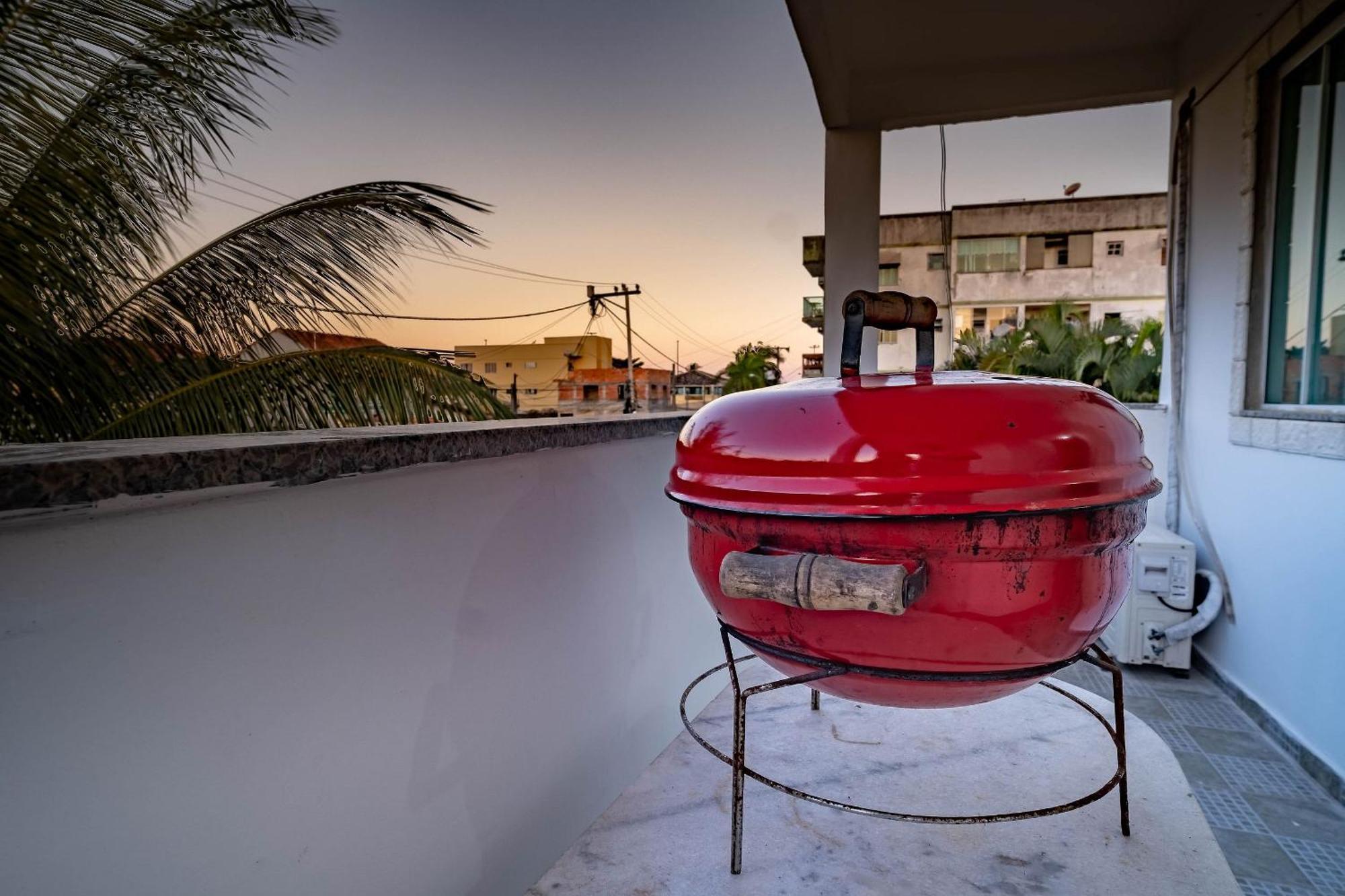 Apto a 300 metro da praia - WIFI 200MB - Cozinha equipada - Ar condicionado Rio das Ostras Exterior foto